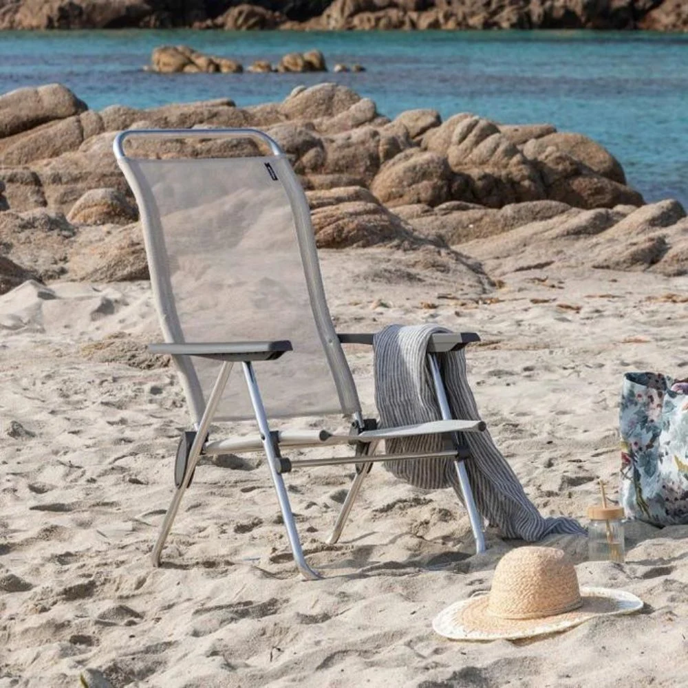 Alu lav campingstol i batyline, fra Lafuma