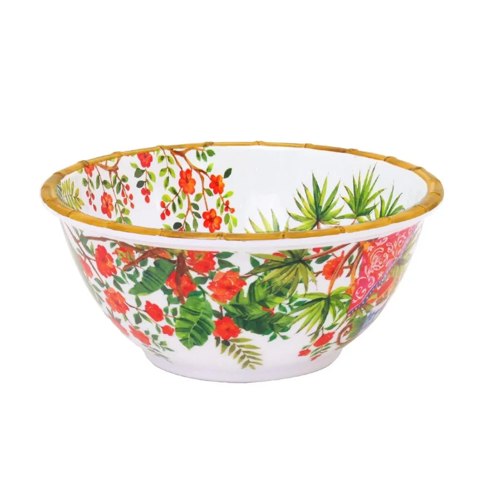 Bali dyp salatbolle i melamin, Ø 25cm