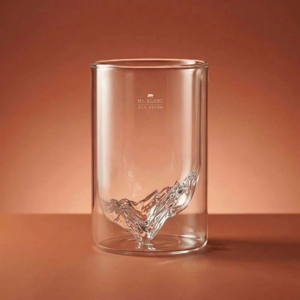 Dobbeltvegget glass, Mont Blanc