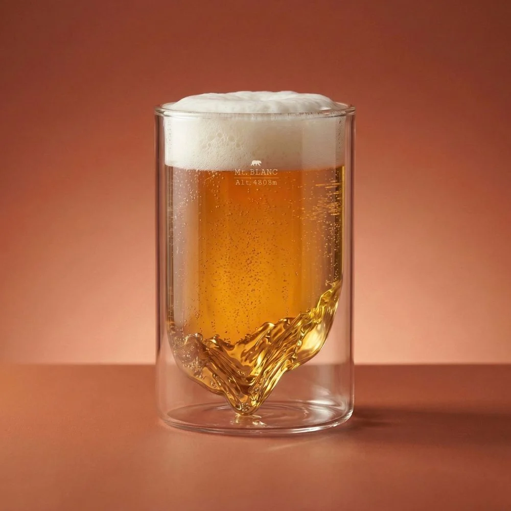 Dobbeltvegget glass, Mont Blanc - Bilde 2