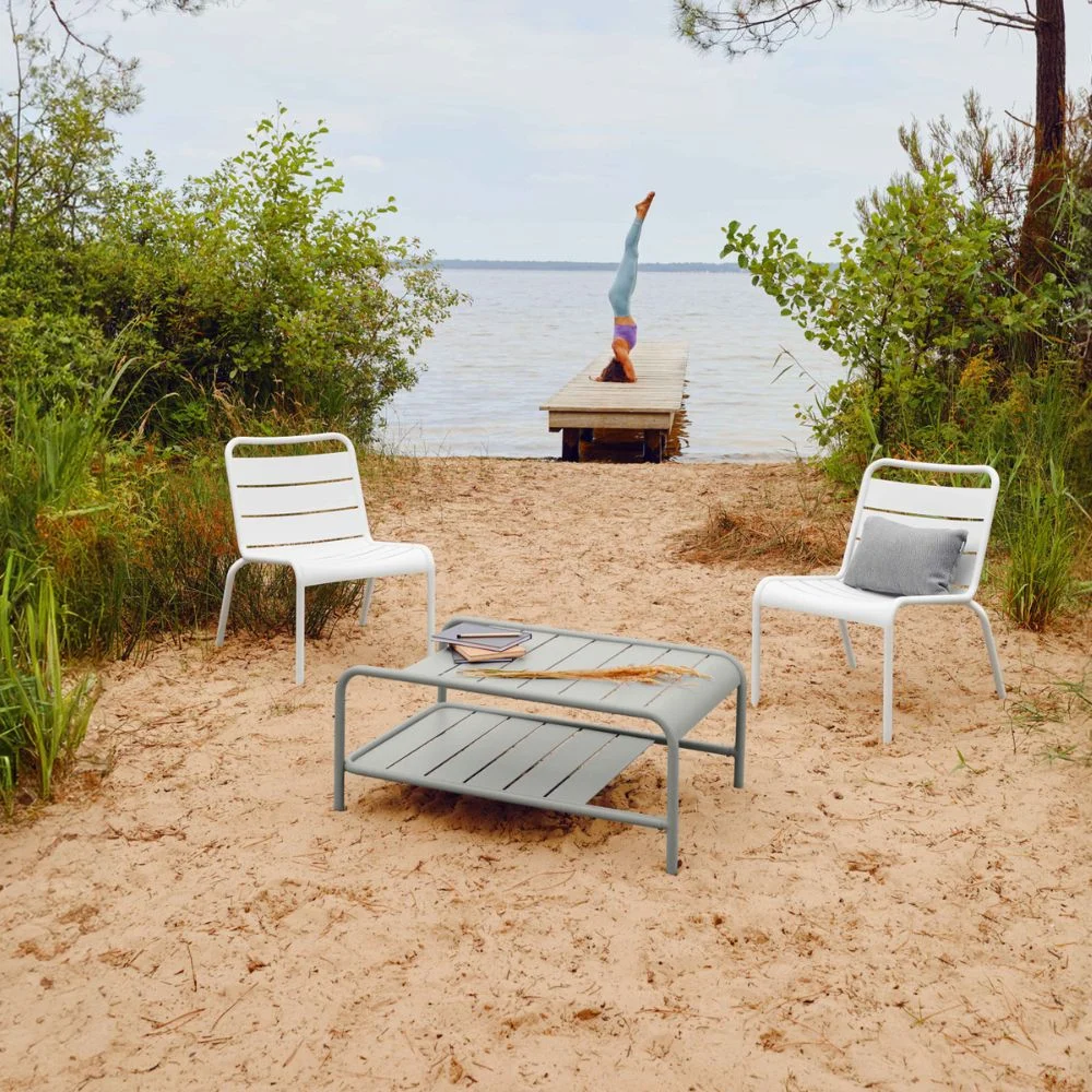 Fermob Luxembourg lavt bord 90x55cm – flere farger