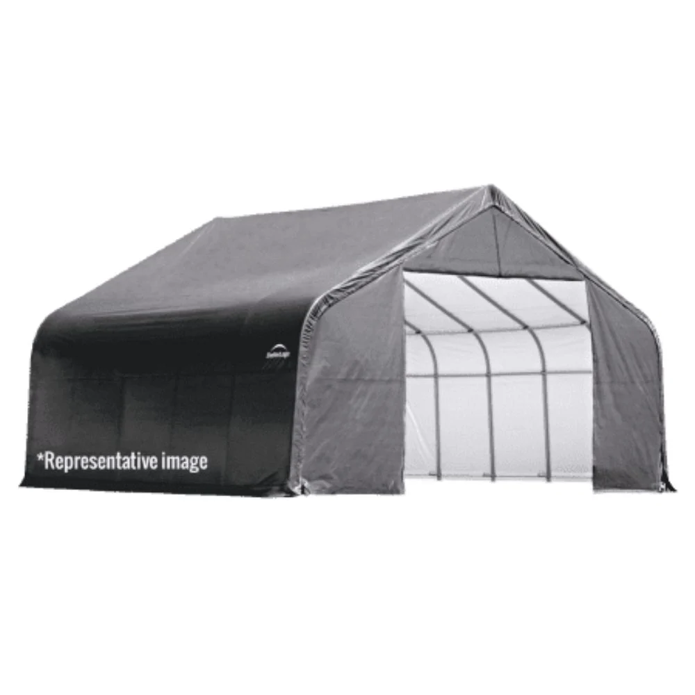Garasjetelt – Lagertelt ShelterLogic 4,9 x 12,1m, i PVC