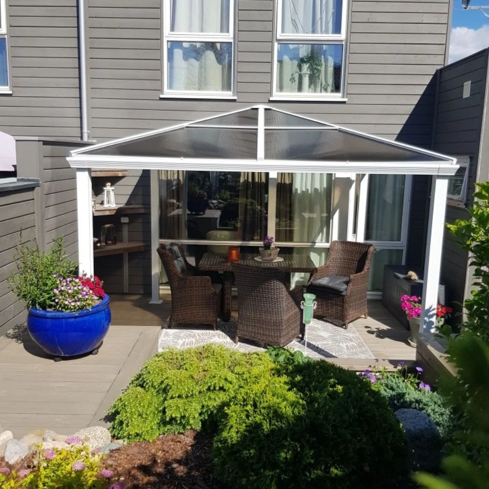 Lyon Premium paviljong hvit 3x3m - Bilde 2