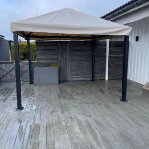 Milano paviljong 3x4m – Uten veggsett