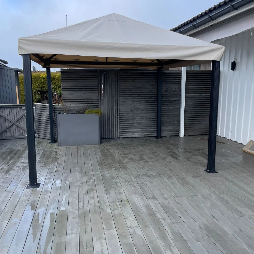 Milano paviljong 3x3m – Uten veggsett - Bilde 2