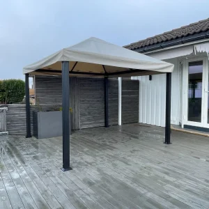 Milano paviljong 3x3m – Uten veggsett