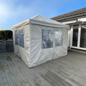 Milano veggsett 3x3m – 4 stk i Polyester