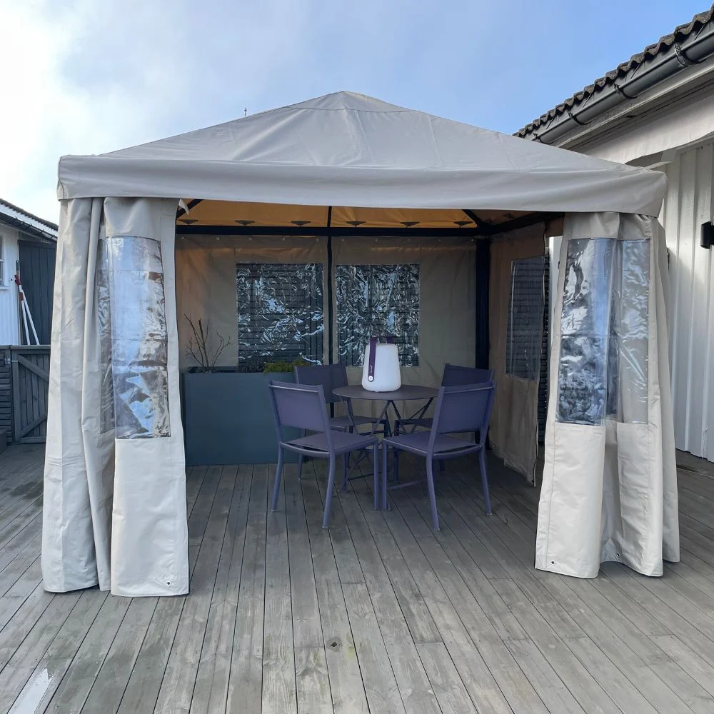 Milano veggsett 3x4m – 4 stk i Polyester - Bilde 2