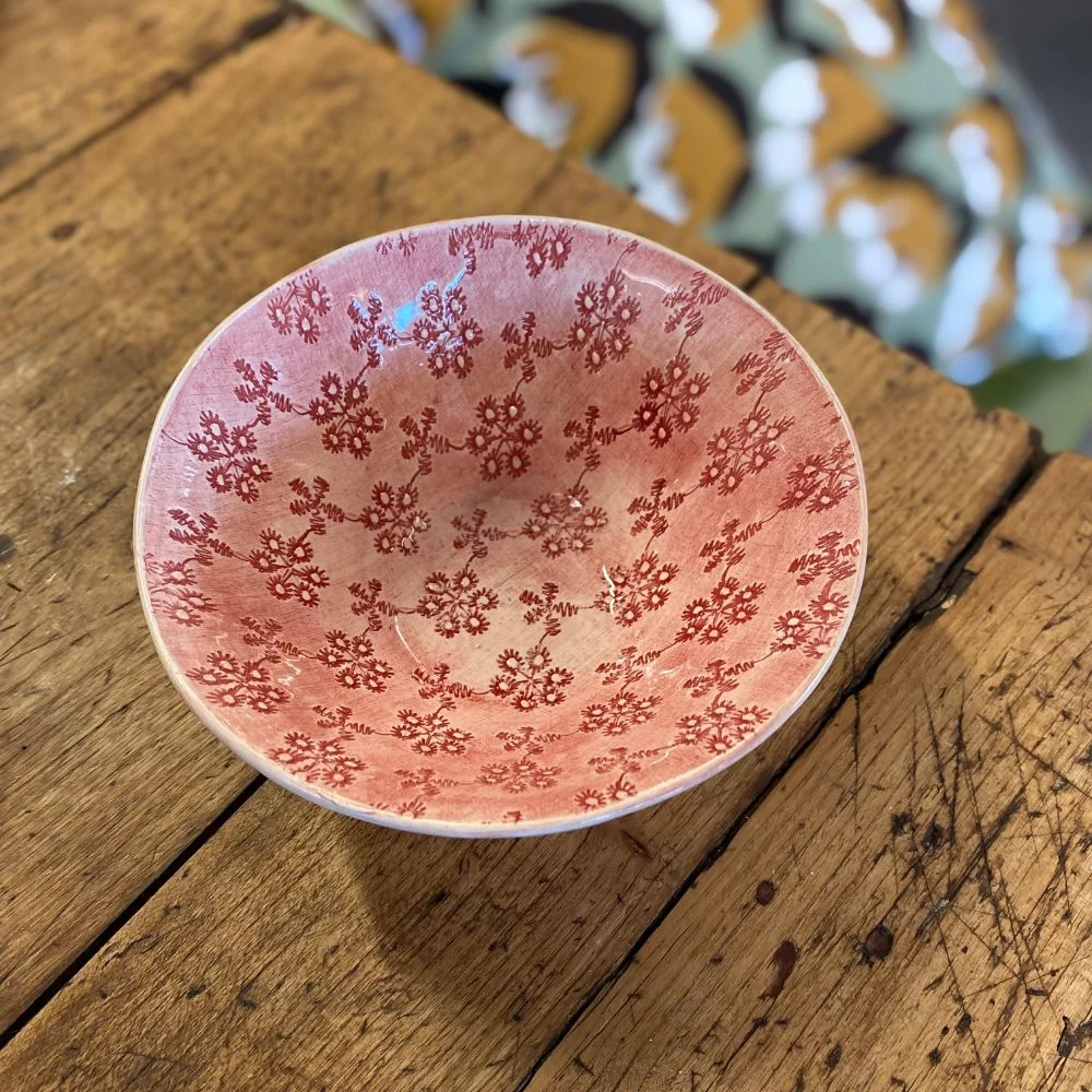Wonki Ware dessertskål, gammelrosa