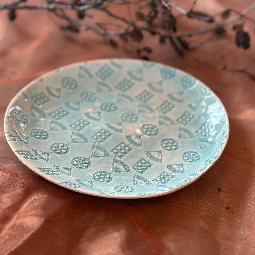 Wonki Ware frokosttallerken, turkis - Bilde 2