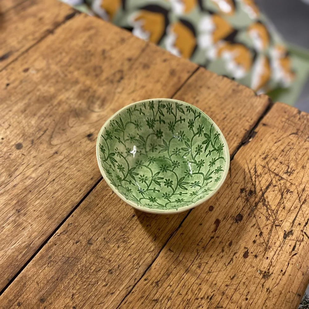 Wonki Ware ramekin, mørkegrønn
