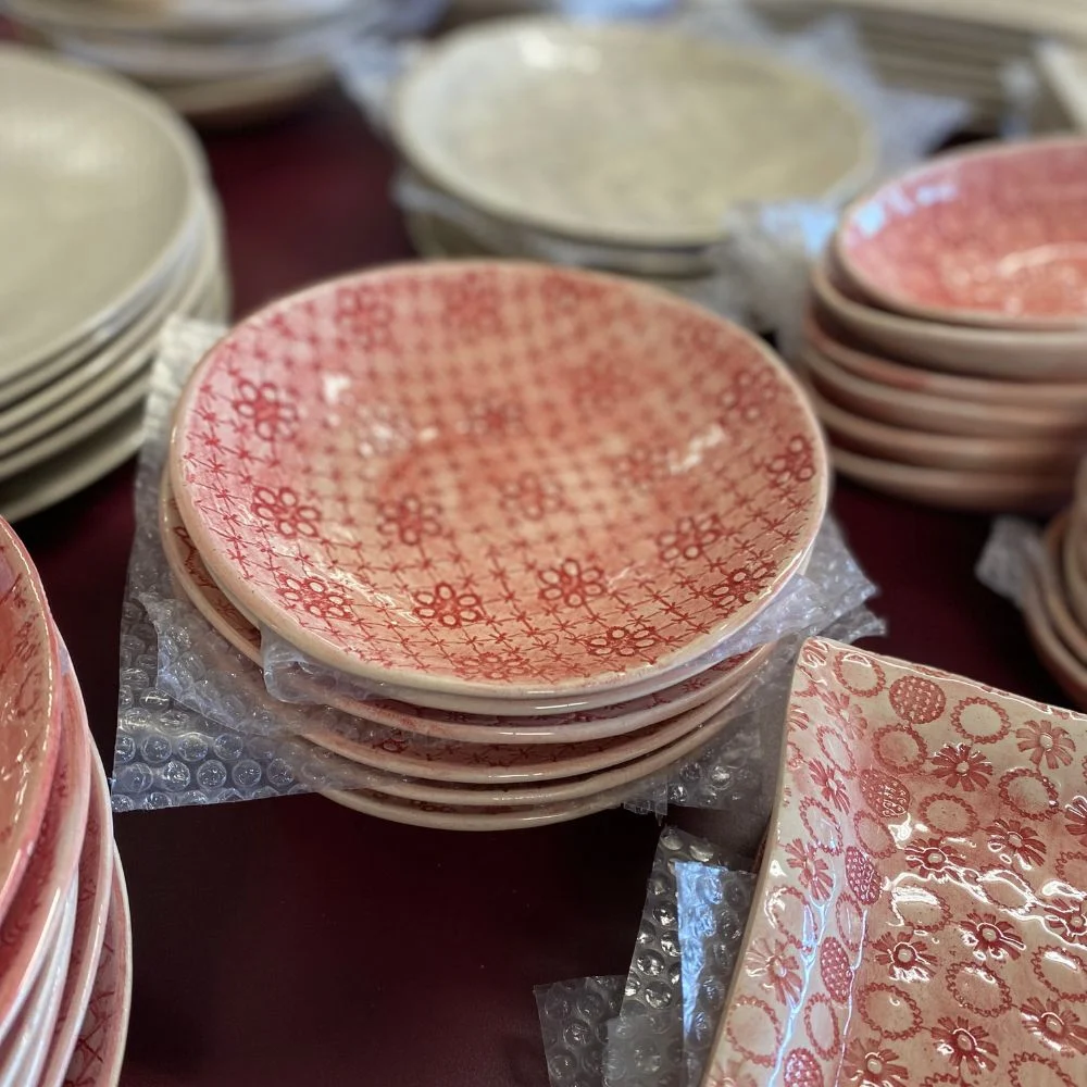 Wonki Ware Salsa skål, gammelrosa
