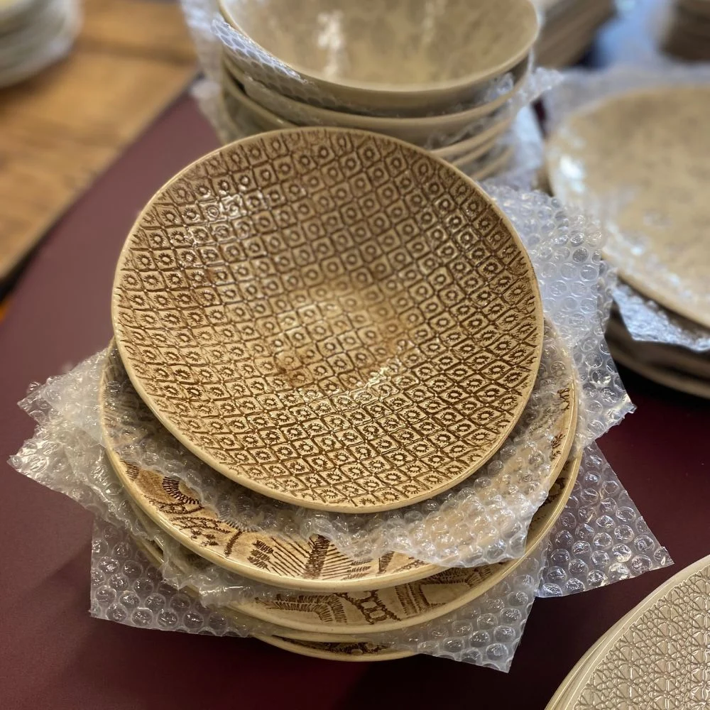 Wonki Ware Salsa skål, lys brun